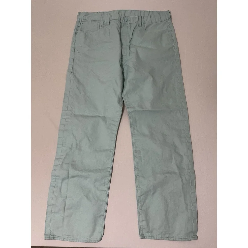 Levi's‎ Men's 501 Shrink To Fit Original Fit Mint Green 40x32 (F569)